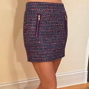 JCrew Tweed Mini Skirt